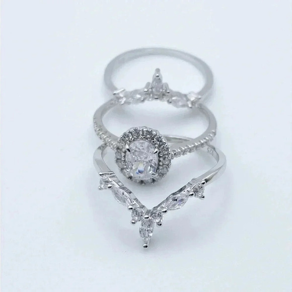 Ring 925 Sterling Silver - Picture 1 of 7